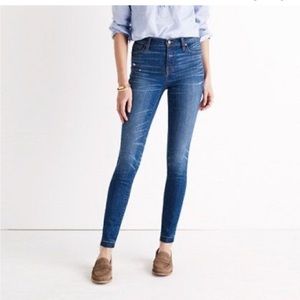 Madewell 9” High Riser Skinny Jean size 26